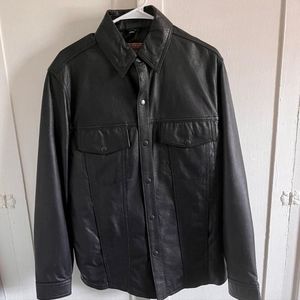 Mens leather jacket